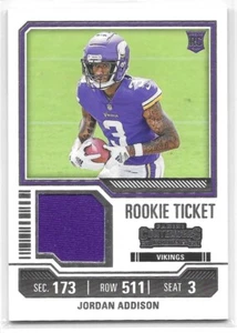 Minnesota Vikings Jersey Card ~ You Pick ~ Free Shipping! Volume Discounts! - Picture 1 of 10