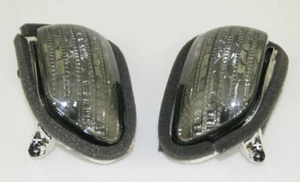 Front Turn Signals Lens Smoke 2001-2010 02 04 06 07 08 09 HONDA Goldwing GL1800 - Picture 1 of 1