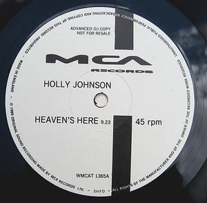 FRANKIE GOES TO HOLLYWOOD 12" Holly Johnson Heaven's Here 3 Trk PROMO UNPLAYED - Picture 1 of 5