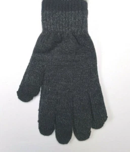 ALFANI Men's Charcoal Gray Acrylic SmartTouch Gloves NWOT NEW OSFM - Picture 1 of 2