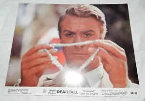 8er Set Mini Movie Lobby Cards for Deadfall, 1968, Michael Caine, G. Ralli - Bild 1 von 9