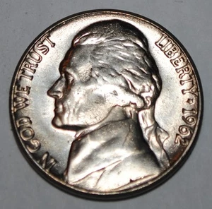 United States 5 Cents 1962 D Jefferson Nickel BU USA UNC KM# A192 - Picture 1 of 2