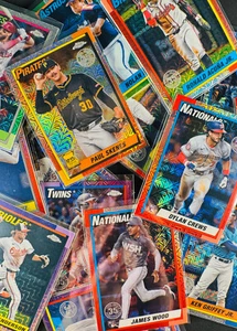 2025 TOPPS SERIES 1 SILVER PACK MOJO CHROME 1990 INSERTS YOU-PICK! QNTY DISC. - Picture 1 of 72