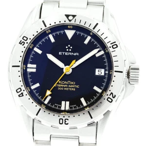 Eterna Eternamatic Kontiki 1580.41 Date black Dial Automatic Men's Watch_881887 - Picture 1 of 6