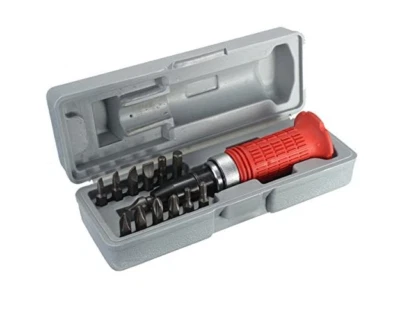 Destornillador De Impacto Con Juego De 14 Puntas Afloja Pernos Oxidados Resiste Foto 1 de 4