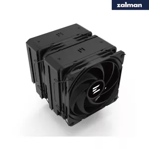 NEW ZALMAN CPU Cooler CNPS14X DUO (BLACK) 120mm FAN DUAL FAN HEAT SINK - Picture 1 of 6