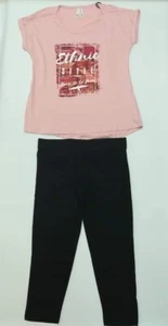 MAGLIETTA E LEGGINGS CORTO RAGAZZA scontato -40% - Picture 1 of 12