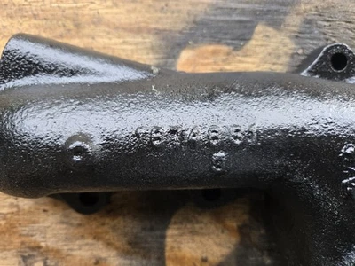 Colector de escape de puerto ovalado 331 354 392 Foto 1 de 3