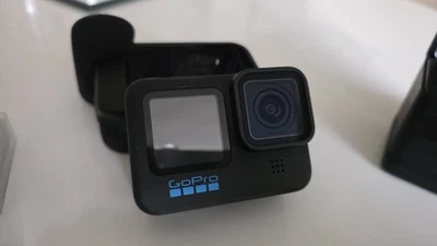 GoPro HERO10 Black 5.3K UHD Action Camera 3 X Batteries, Media Case - Image 1 of 4