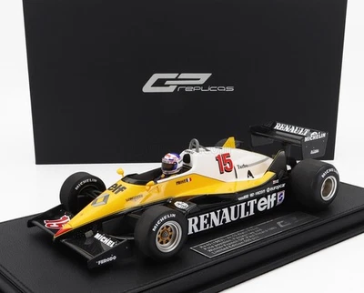 MODELLINO AUTO STATICO GP REPLICAS RENAULT F1 RE40 PROST FRANCIA 1983 SCALA 1/18 - Immagine 1 di 4