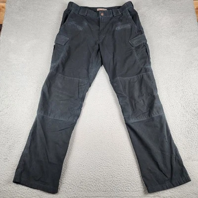 Calça tática masculina 5.11 34x34 preta utilitário de carga Ripstop Stryke 74369 - Imagem 1 de 4