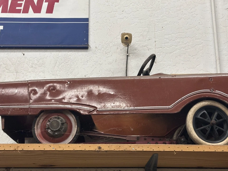 Coche a pedales Murray vintage 1950’a - camión de bomberos vintage Foto 1 de 1