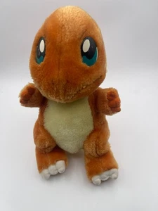 Vintage 1999 Pokemon Charmander Plush Backpack Nintendo Pyramid STRAPS CUT OFF - Picture 1 of 5