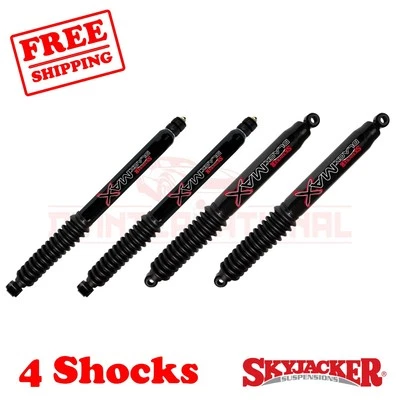 Amortiguadores MAX negros para elevador trasero Skyjacker 02-06 Chevy Avalanche 2500 4x4 0-1" Fr 0-2" Foto 1 de 4