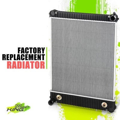 Radiador de núcleo de 2 filas estilo OE para camión Freightliner FS65 M2 106/Sterling 99-08 Foto 1 de 4