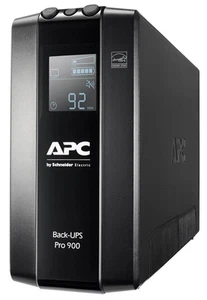 APC Back-UPS Pro (900 VA) - Line interactive - Tower (BR900GI) UPS NEW BATTERY - Afbeelding 1 van 1