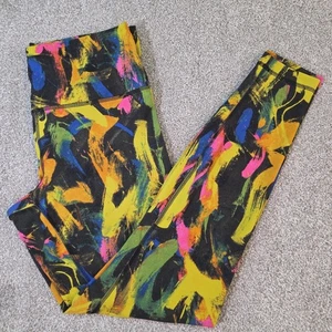 Lululemon Wunder Train High-Rise Tight Size 12 Undertone Black Multi W5DJAS - Picture 1 of 11