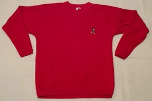 Sudadera Pullover Vintage Disney Mickey Mouse Adulto Talla XL Roja Bordada EE. UU. - Imagen 1 de 19