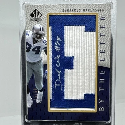 2007 SP Authentic By the Letter Auto /60 DeMarcus Ware #BTL-DW Auto HOF - Image 1 of 2