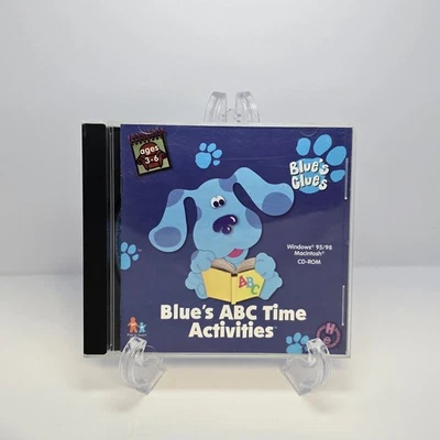 Blue's Clues- Blue's ABC Time Activities PC CD-ROM Windows/Mac Humongous Ent VG+ - Image 1 of 4
