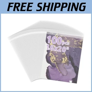 Wiederverschließbare Zellophanbeutel für 16x20 Drucke, 100ct - Bild 1 von 11