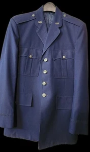 Vintage Tailored USAF Blue Suit 42X Long C. 1970s - Picture 1 of 8