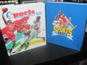 Nolan Ryan LOADED Vintage 2 Diff Sportseiten & Sporthelden Ordner mit Büchertasche - Bild 1 von 8