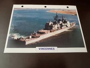 USS Vincennes foto e scheda informativa 1984 - Foto 1 di 2