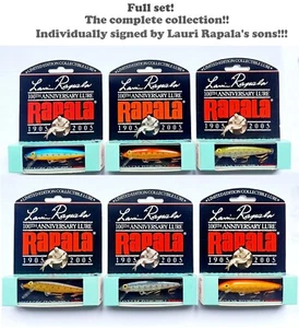 RAPALA LAURI RAPALA 100th Anniversary LR100 Limited Edition Sammler Köder - Bild 1 von 13