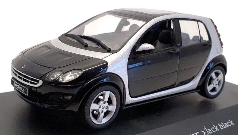 VERY RARE MERCEDES SMART FORFOUR (W454) JACK BLACK 1:43 SCHUCO (DEALER MODEL) - Image 1 of 1