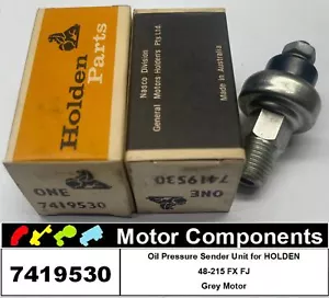 Oil Pressure Sender Unit for HOLDEN 48-215 FX FJ Grey Motor - Picture 1 of 4