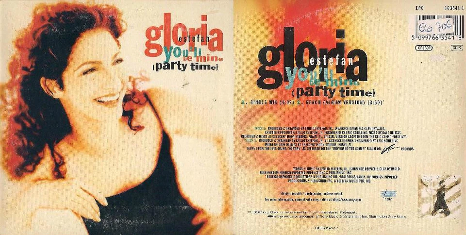 CD - Gloria Estefan - You'Ll Be Mine Party Time ( Epc 6635411) - Image 1 of 1