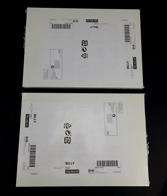 (Lot of 2) Ikea BILLY Extra Shelf with Metal Supports White 14x10" 102.652.93 - Image 1 of 4