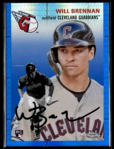 2023 Topps Cromo Platino Anniversario #125 Will Brennan Refractor Guardians - Foto 1 di 2