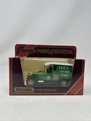 models of yesteryear, Y-5 matchbox 1927 TALBOT VAN "LYLE'S GOLDEN SYRUP" Edition - Image 1 of 4