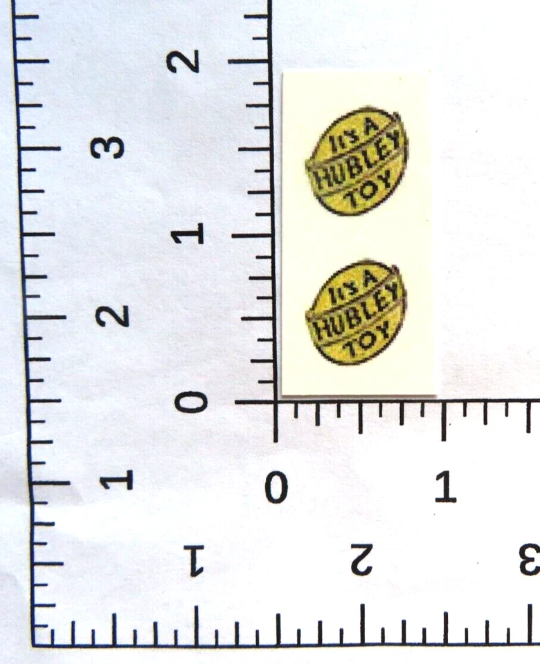 Par de calcomanías de tobogán acuático para Hubley primeros juguetes de hierro fundido ENVÍO CON SEGUIMIENTO Foto 1 de 1