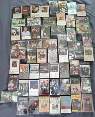 CASSETTES – Old Time String Bands Bluegrass Gospel NOS-Heritage Records Label - Image 1 of 4
