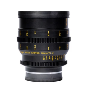Zhongyi Cine Lens 50mm T1.0 for Micro 4/3 BMPCC MFT G3 GH3 GH4 OM-D E-M5 E-M10 - Picture 1 of 3