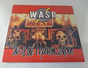 WASP W.A.S.P. Live At The Lyceum, London New CD Digipak Heavy Metal - Picture 1 of 2