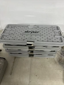 (4) Stryker Endoscopic Tray 233-032-107 Endoscopic Scope & Camera Tray - Picture 1 of 2