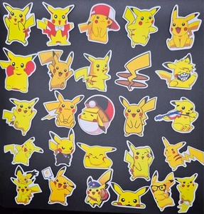 Adesivi Pikachu Confezione 50 Adesivi Assortimento Casuale Pokemon Sticker Decal - Venditore USA - Foto 1 di 10