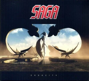 SAGA Sagacity w/ Bonus CD Sagahits Live 2013 Edel 2CD New Sealed - Imagen 1 de 2