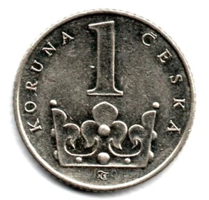 Tschechien 1 Krone 1994 - Bild 1 von 2