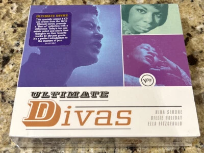 ULTIMATE DIVAS 3-CD SET NEW & SEALED CUTOUT HYPE STICKER VERVE 314 557 595-2 Foto 1 de 3