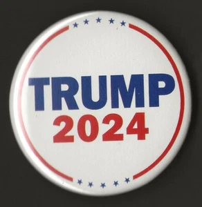 2024 Donald Trump 2.25" / (R) Hopeful Presidential Campaign Button(Pin 01) - Picture 1 of 2