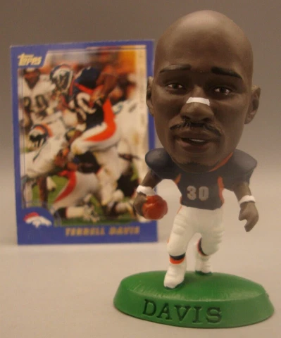LOOSE 1998 CORINTHIAN HEADLINER FIGURE TERRELL DAVIS DENVER BRONCOS Cover