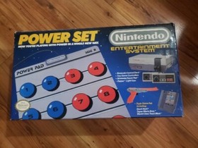 Nintendo Entertainment System NES Power Set Power Pad  READ!