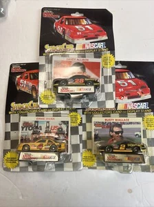 1992 Racing Champions NASCAR Davey Allison #28#2#4 collectors card N Stand 3-lot - Picture 1 of 9
