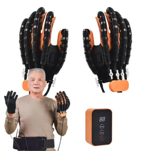 Hand Function Rehabilitation Finger Gloves Training Stroke Hemiplegia Recovery - Picture 1 of 10