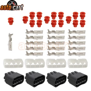 4 set Ignition Coil Plug Connector For Toyota Lexus Camry Yaris 90980-11885 - Picture 1 of 6